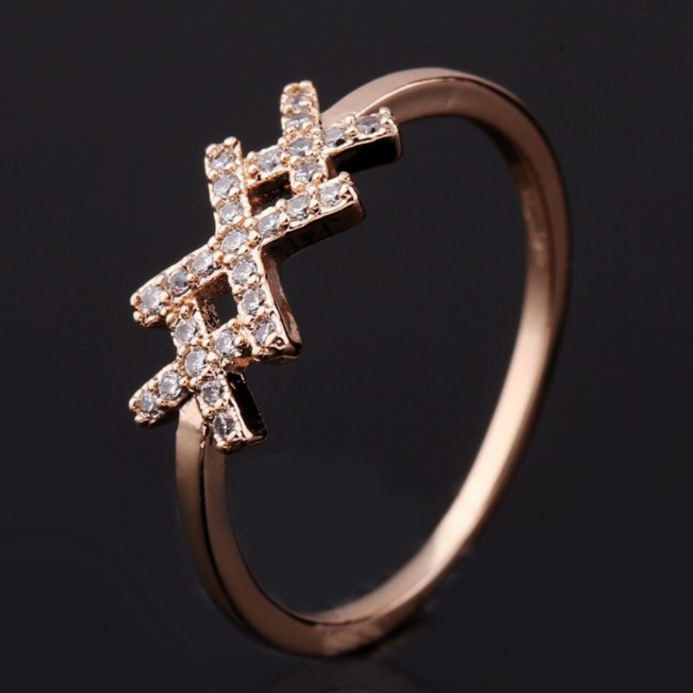 Delicate  Cubic Zircon Ring